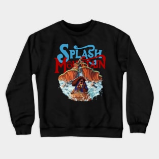 goodbye splash mountain Crewneck Sweatshirt